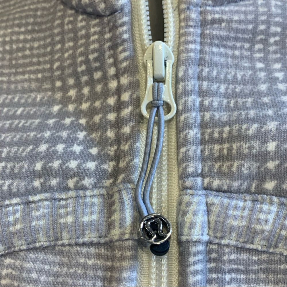 Lululemon Scuba hoodie sweatshirt Heathered Gray Size 4 - Picture 8 of 10